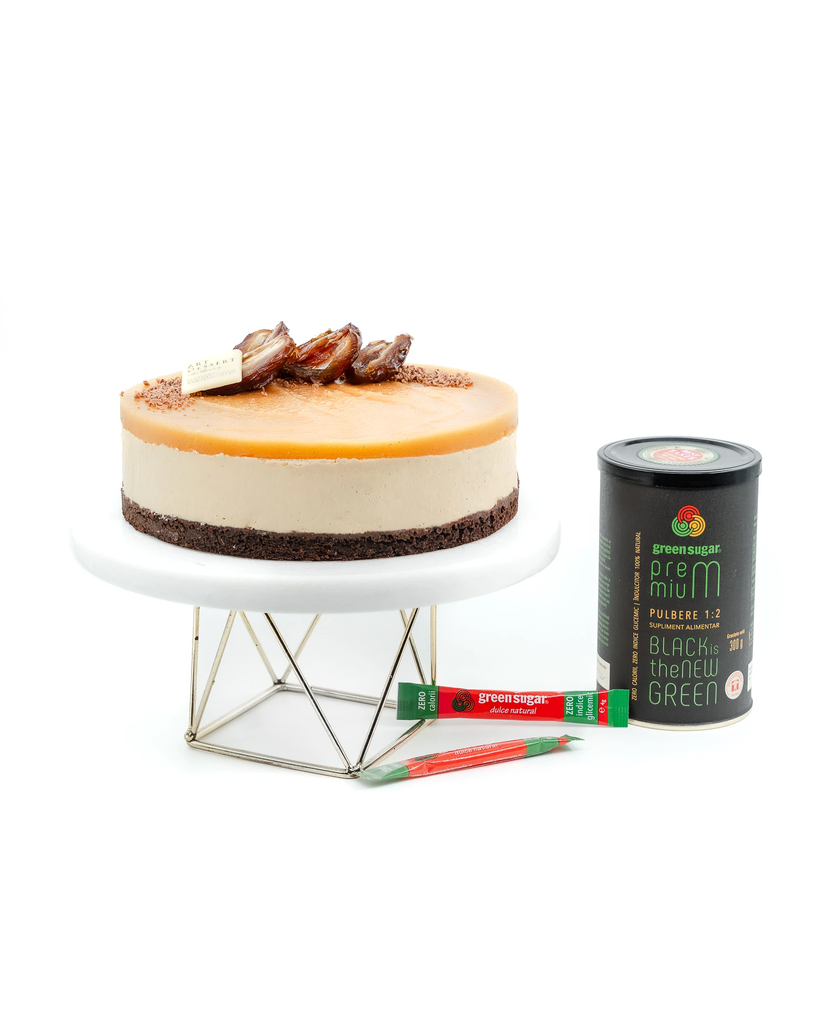 Tort Mousse de ciocolata cu caramel-fara zahar adaugat